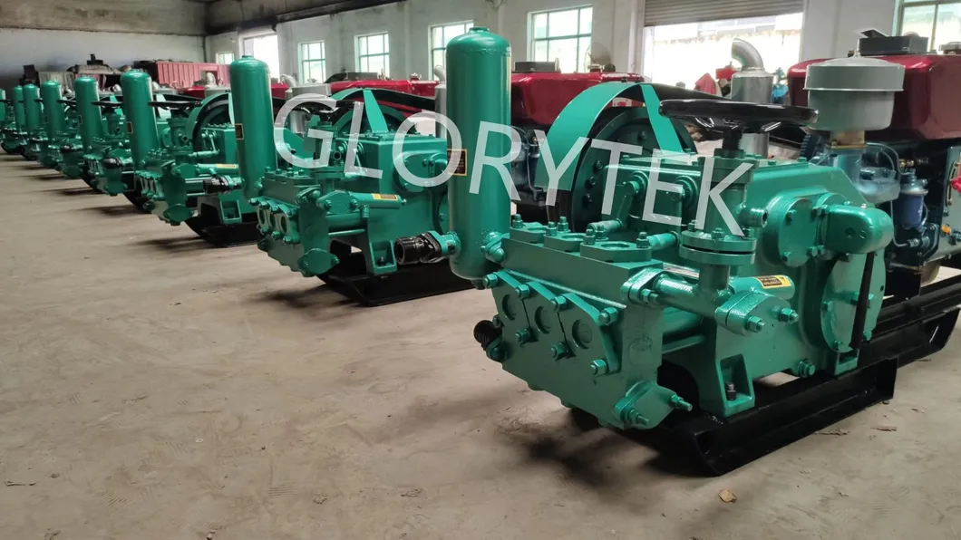 Pompa lumpur pengeboran BW850-2 silinder ganda dengan sumber daya listrik 9