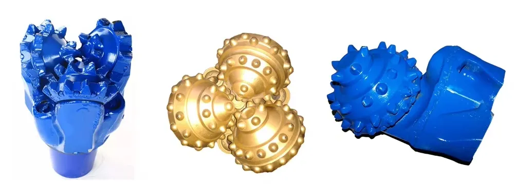 Pengeboran sumur air Tricone Bit Pengeboran lubang 0