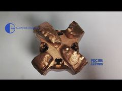 Empat Blade Geothermal Bor Bit Untuk Air Well Pengeboran 127mm Ukuran