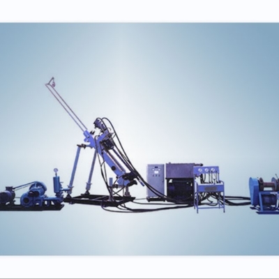 kualitas  Underground 500m Exploration Drilling Rigs Full Hydraulic For Tunnel Projects pabrik