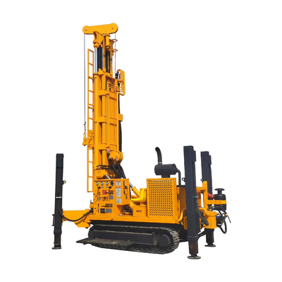 Efisiensi Tinggi Mesin Crawler Rig Pengeboran Sumur Dalam 400m