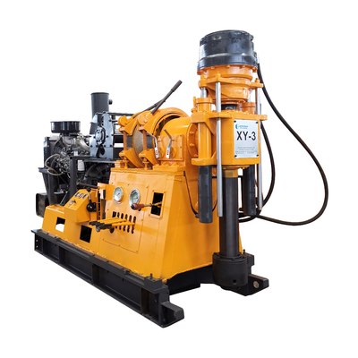 XY-3 Core Sample Drill Rig 100/250/300/600m kedalaman 300/200/150/75mm diameter lubang