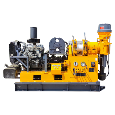 XY-3 Core Sample Drill Rig 100/250/300/600m kedalaman 300/200/150/75mm diameter lubang