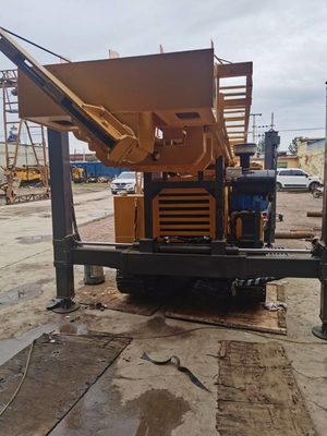 Mesin Rig Bor 300m Serbaguna Untuk Pengeboran Lumpur Udara Lubang Bor