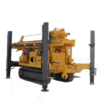 GL400S 400m Crawler Mounted Borehole Drill Rig Machines Untuk Pengeboran Sumur Dalam
