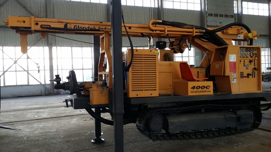Mesin Rig Bor Sumur Air 250m 400C Tipe Perayap Hidraulik Penuh