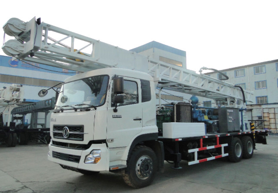 Versatile Air Well Drill Rig Dth Deep Hole 300m 300df Truk Dipasang
