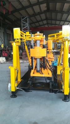 XY-1/XY-1A/GL200/GL250/GL300 Trailer Empat Roda Rig Bor Sumur Air