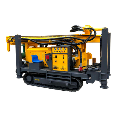 Crawler Gl350s Water Well Drill Rig 350m kedalaman 105-325mm diameter lubang