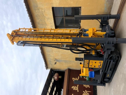 Crawler Gl350s Water Well Drill Rig 350m kedalaman 105-325mm diameter lubang