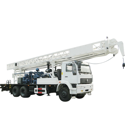 Rotary Truck Mounted Drilling Machine Multifungsi 400m 6X4