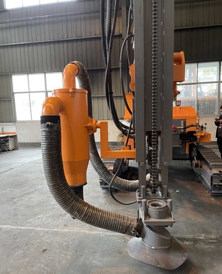 30m Rock DTH Drilling Rig Machine Pneumatik Multifungsi