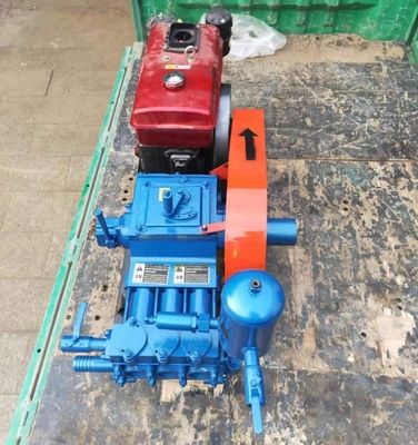 Pompa Lumpur Bor BW160 Dengan Mesin Diesel 7.7kw Horizontal Three Cylinder Type