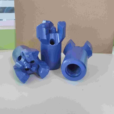 76mm Diameter Mata Bor Non Coring PDC 3 Sayap Untuk Pengeboran Pertambangan