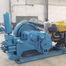Pompa Lumpur Pengeboran Kecil Portabel 26kw Bertenaga Diesel Untuk Pengeboran Lubang Bor