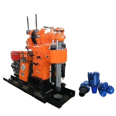Struktur Kompak Rig Pengeboran Lubang Bor Kedalaman 250m Dengan Tipe Skid Trailer Crawler