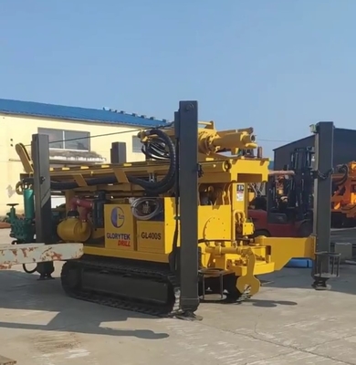 Mesin Pengeboran Lubang Bor Hidrolik 400m, Track Mounted Rig Untuk Industri Sipil