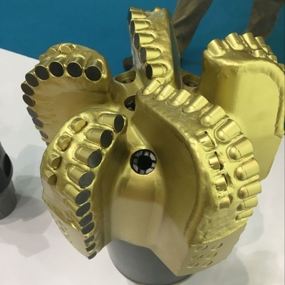 PDC Air Well Drill Bit 123mm 4 Blade Disesuaikan