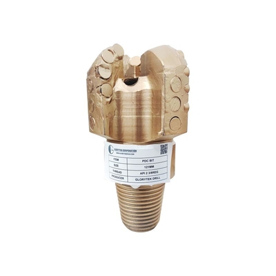 98mm Kecil PDC Well Drilling Bit 4 Blades Untuk Pengeboran Lubang Bor