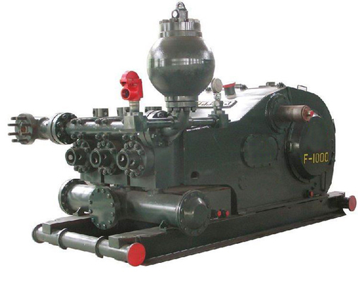 F Series Horizontal 3-Cylinder Single Acting Piston Drilling Mud Pump Untuk Proyek Pengeboran Ladang Minyak