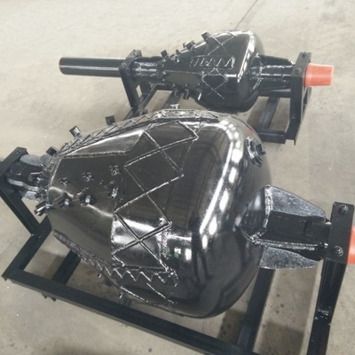 Bahan Baja Paduan HDD Barrel Reamer 400mm Untuk Pengeboran Lapisan Lembut