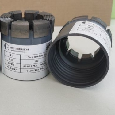 NQ Impregnated Bit Wireline Core Mining Perkakas Pengeboran Core Sampling