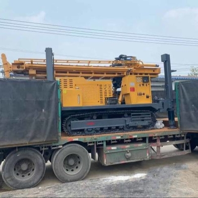Track Mounted DTH Drilling Machine, Peralatan Pengeboran Lubang Bor Kedalaman 600m