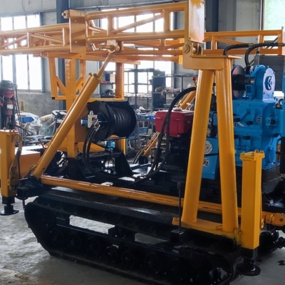 Rig Pengeboran Lubang Bor Hidrolik Portabel Untuk Sumur Air Kedalaman 200m
