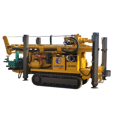 Rig Pengeboran Lubang Bor 400 Meter, Mesin Rig DTH Untuk Pengeboran Sumur Air