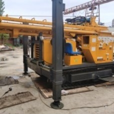 Rig Bor Terpasang Track Hidraulik Sepenuhnya, Peralatan Pengeboran Lubang Bor Kedalaman 350m