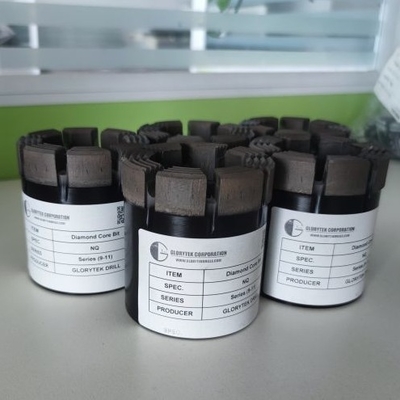 Pengeboran Wireline Bit Inti Berlian Diresapi Untuk Pengeboran Eksplorasi Geologi
