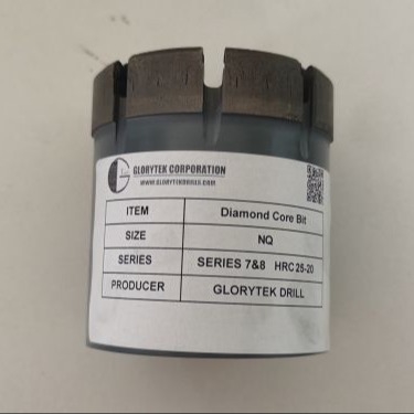 Aq Bq Nq Core Barrel Bit, Bit Inti Diresapi Untuk Eksplorasi Wireline Mineral