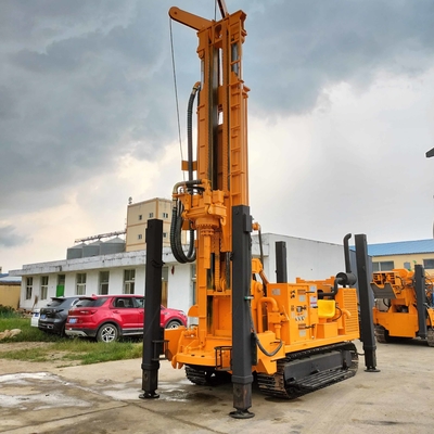 800m Mesin Rig Bor Baja Crawler Chassis Gl800s Untuk Sumur Air Lubang Bor