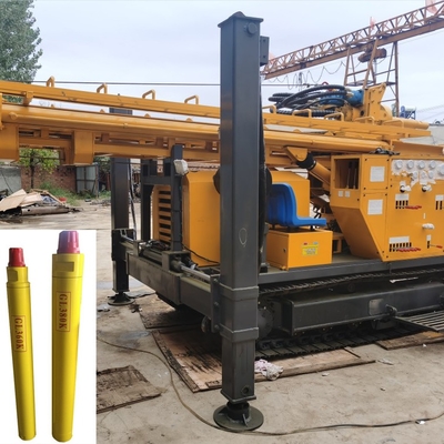 Mesin Bor Crawler Kedalaman 350m Lubang Bor Pneumatik Dengan Sistem Hidrolik Penuh