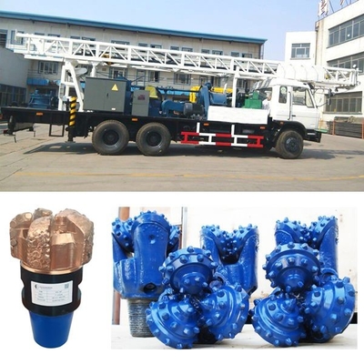 300m 6×4 Peralatan Pengeboran Sumur Air Truk Struktur Kompak