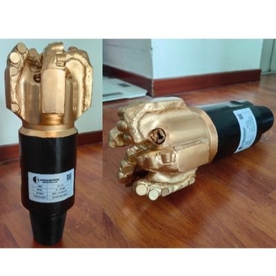 152mm Steel Body Pdc Drill Bit Sumur Bor 5 Blades Untuk Hard Rocks