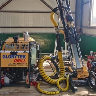 Gl300e Portable 320m Diamond Core Drill Rig Untuk Pengeboran Batu Gunung