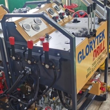 Gl300e Portable 320m Diamond Core Drill Rig Untuk Pengeboran Batu Gunung