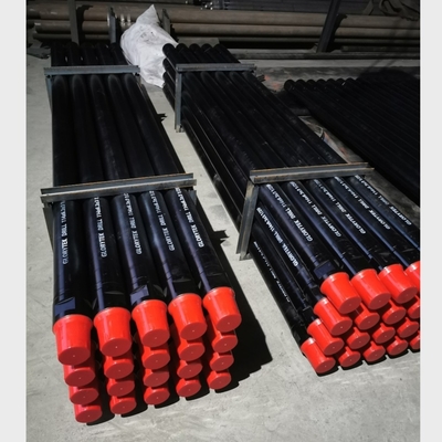 1,5 / 3 / 4,5 / 6 Meter Batang Bor Sumur Air Dengan Diameter 114mm 3 1/2 Jika Ulir