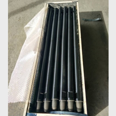 1.5m Panjang 50mm Diameter Batang Pengeboran Sumur Dengan Benang Lancip