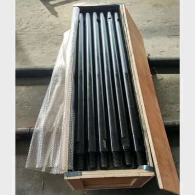 1.5m Panjang 50mm Diameter Batang Pengeboran Sumur Dengan Benang Lancip