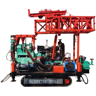 Mesin Pengeboran Sumur Batu Dalam XY-4 700m Dengan Chassis Perayap Baja