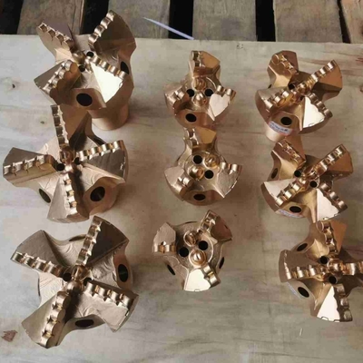 180mm 190mm Pdc Drag Bit Untuk Batu Pasir Dan Batu Kapur