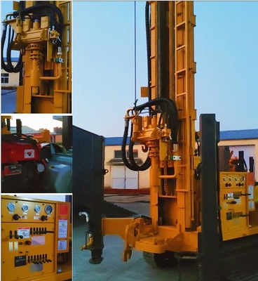 Rig Bor Sumur Air 400mm Sangat Efisien Sudut Menanjak 21° Untuk Proyek Panas Bumi