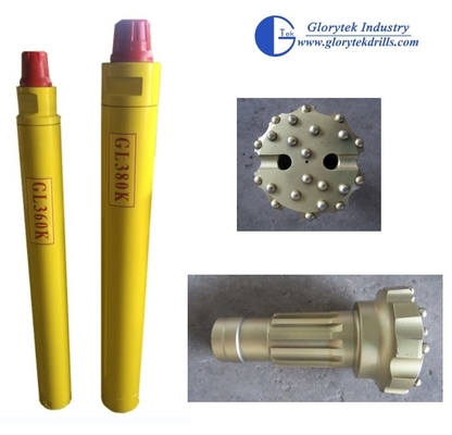 Water Well Hard Rock 5&quot; Dth Drilling Hammer Efisiensi Tinggi