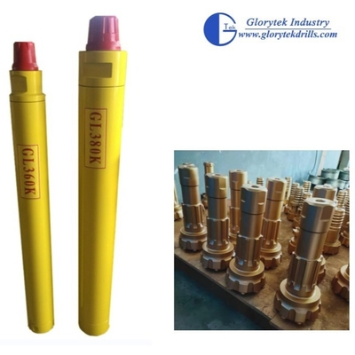 DHD360 Borehole Hard Rock Dth Drilling Hammer Dengan Mata Bor