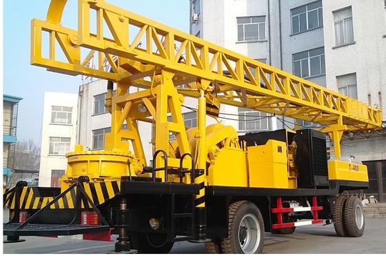 T-400 Mesin Pengeboran Lubang 400m 500mm Diameter Lubang
