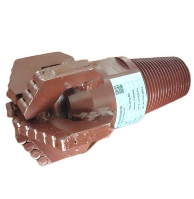 145mm Pdc Drag Bit Teeth Bor di formasi batu atau sumur air