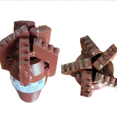 5 Wings Pdc Bor Bit 131mm Diameter Luar Pengeboran Geothermal