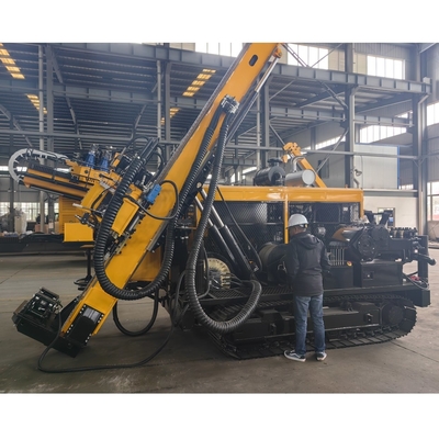 Full Hydraulic Exploration Drilling Rigs Glxd-5 Untuk Pengeboran Lemparan Dan Lubang Lurus